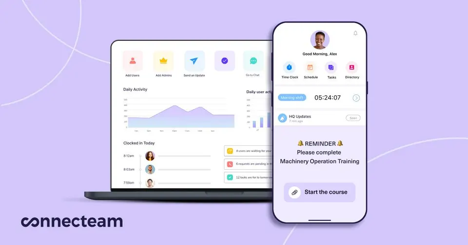 Connecteam screenshot