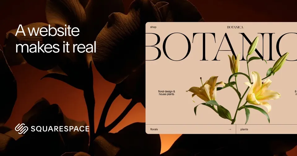 Squarespace screenshot